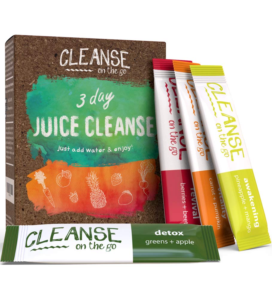CLEANSE on the go 3 Day Juice Cleanse Powder 7.56 oz