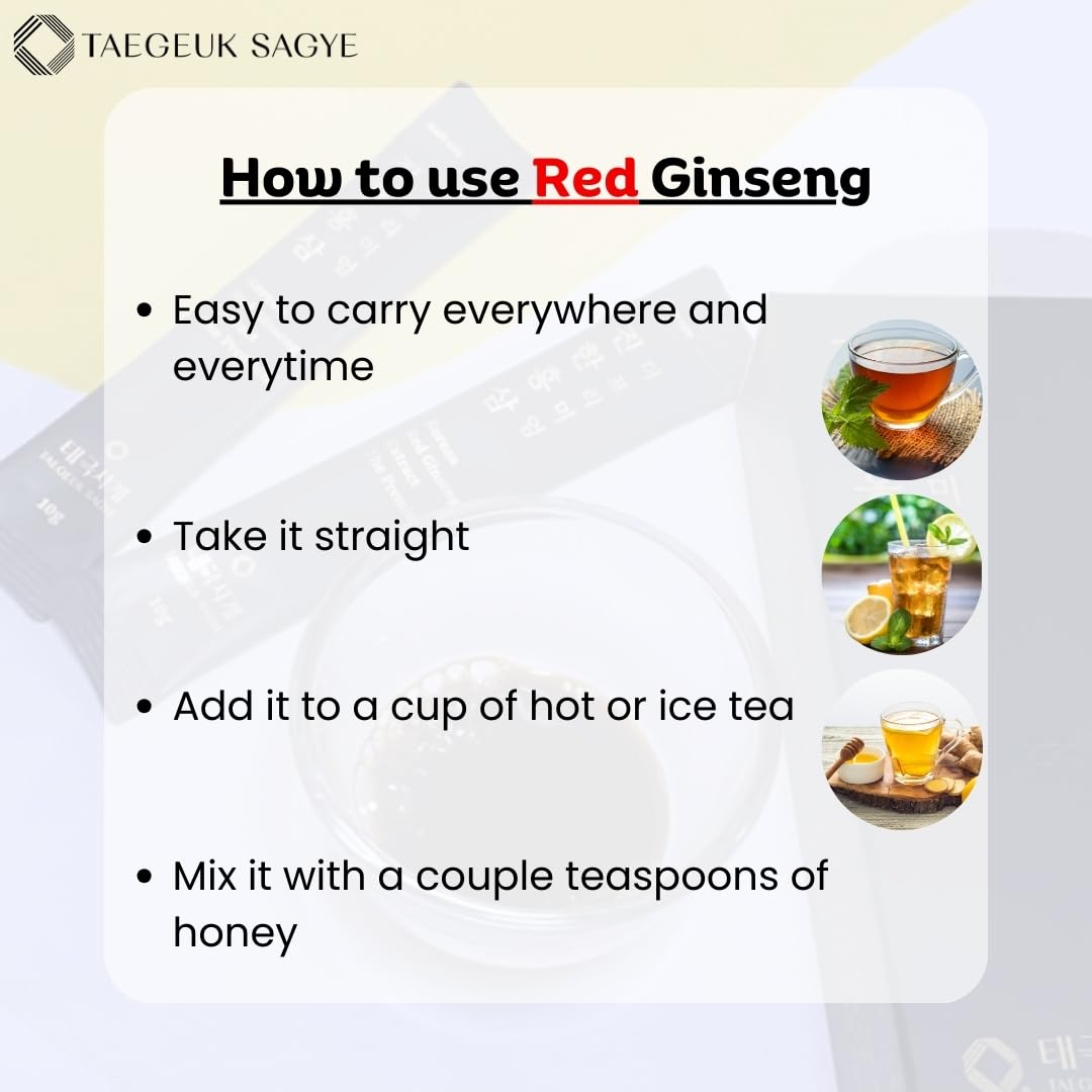 TAEGEUK SAGYE Deep Red Ginseng Premium Softgel, 10 Count