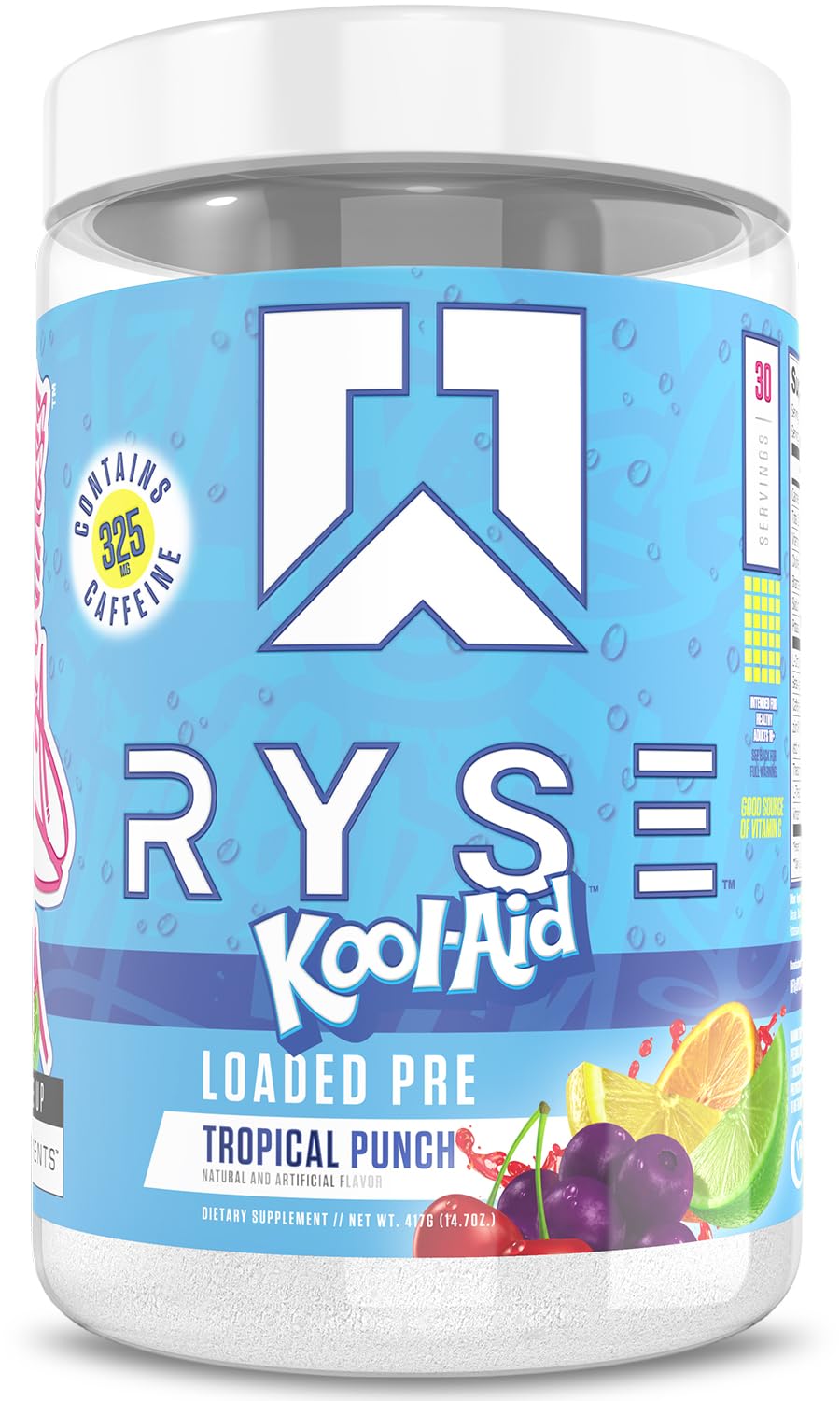 RYSE Up Supplements Ryse Loaded Pre Workout Powder 13.3 Ounce