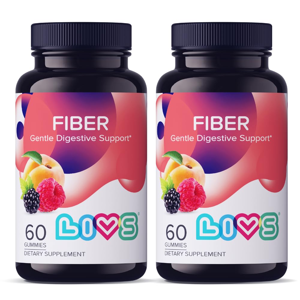 LIVS Fiber Gummies Gummy 120 Count