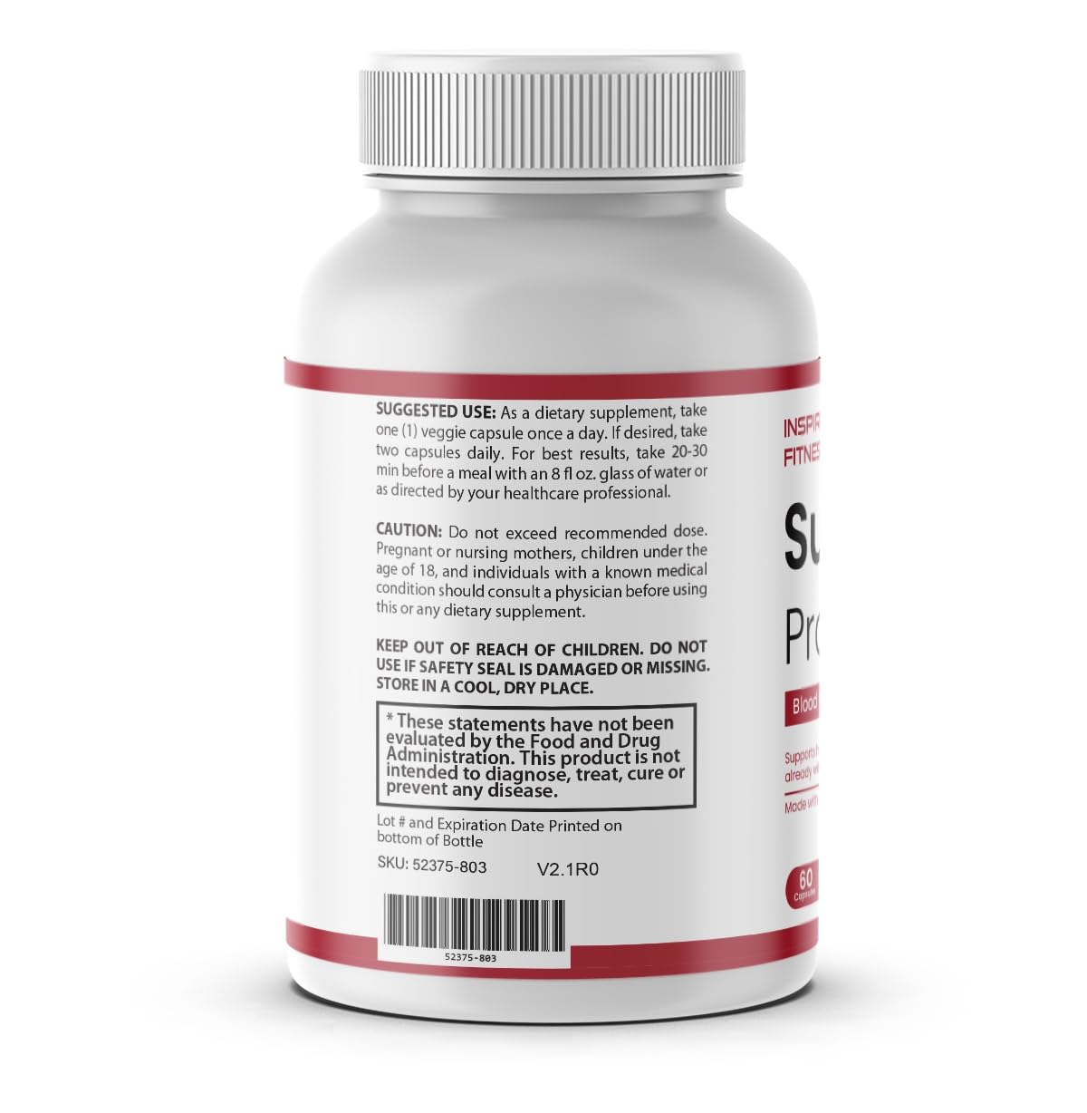 Fitness InspireWays Sugar Protect Capsules 60 Capsules