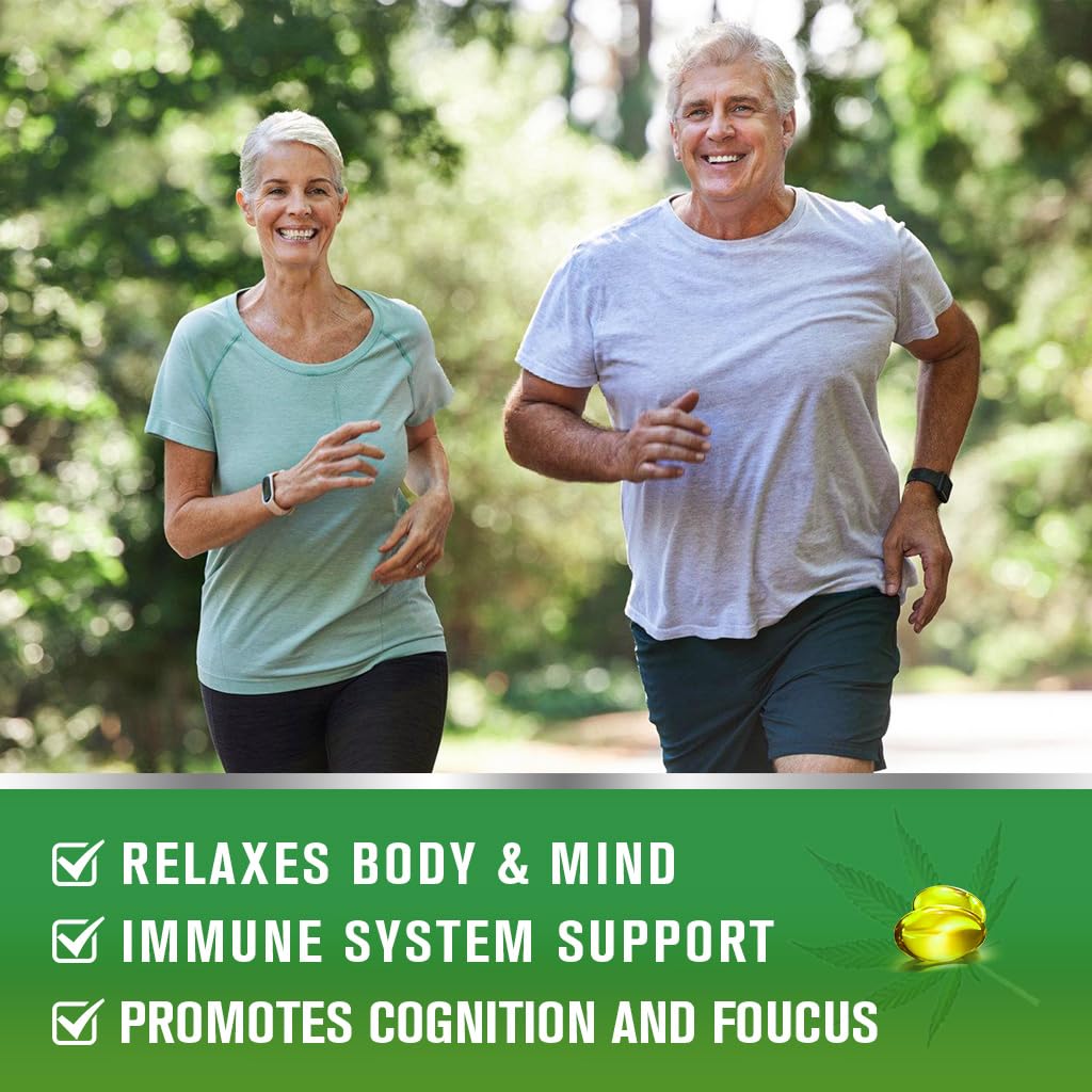 WOGORGT Hemp Oil Capsules 180 Capsules