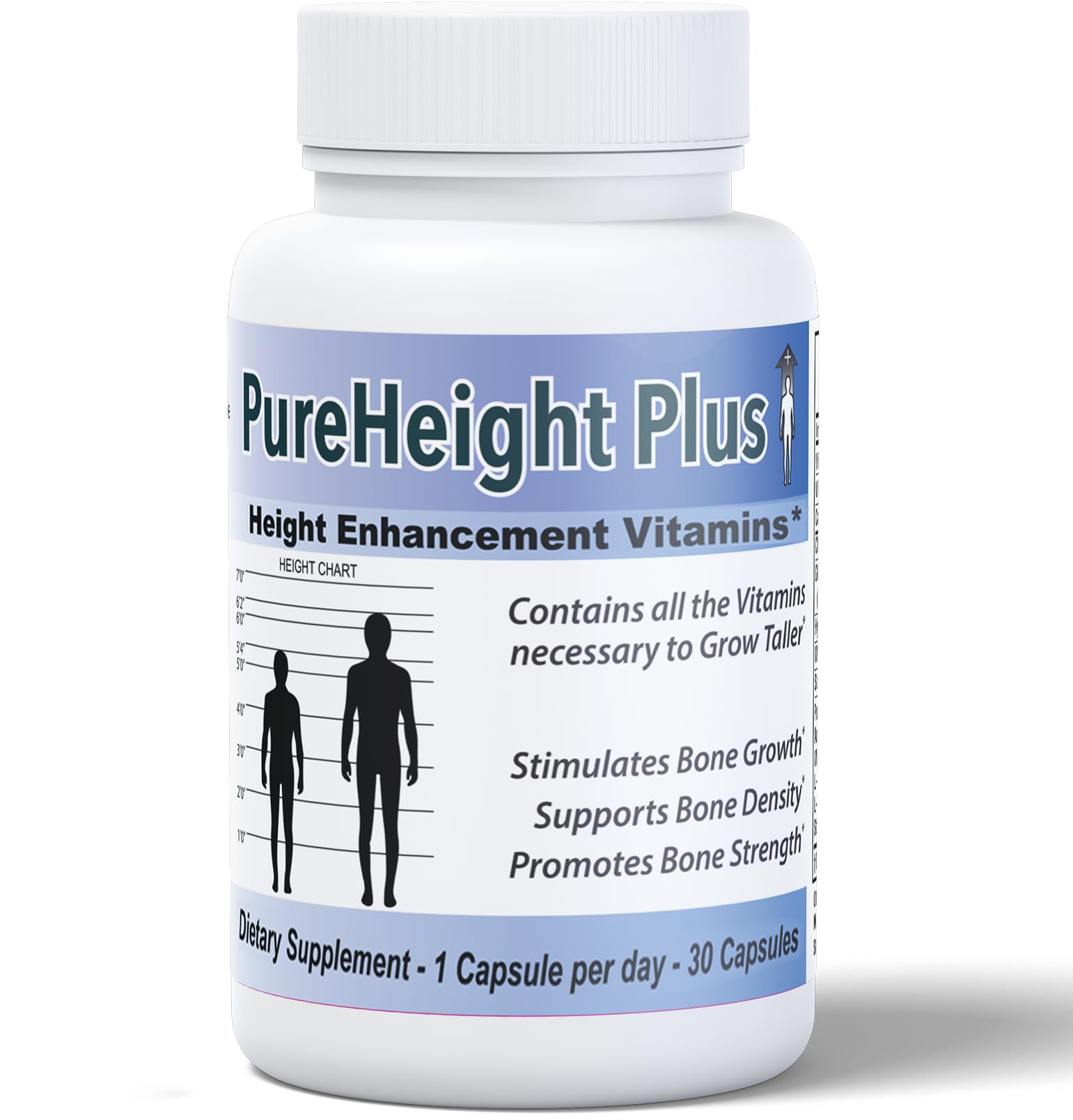 Pure BioTechnologies PureHeight Plus Capsule, 30 Count