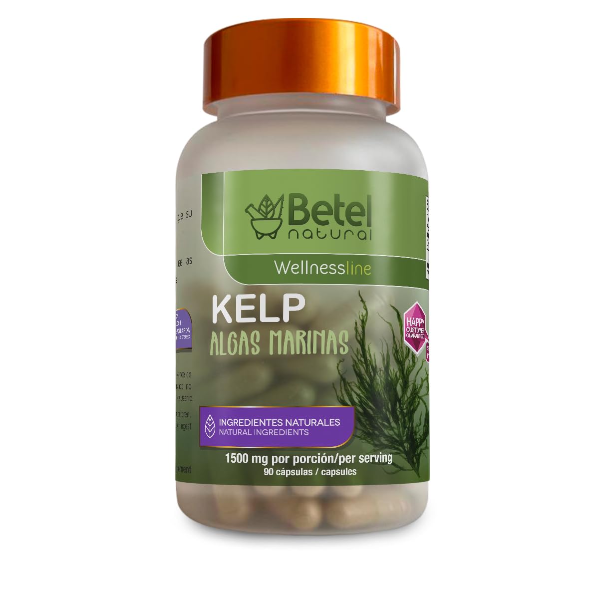 Betel Natural Algas Marinas/Kelp 90 Capsules