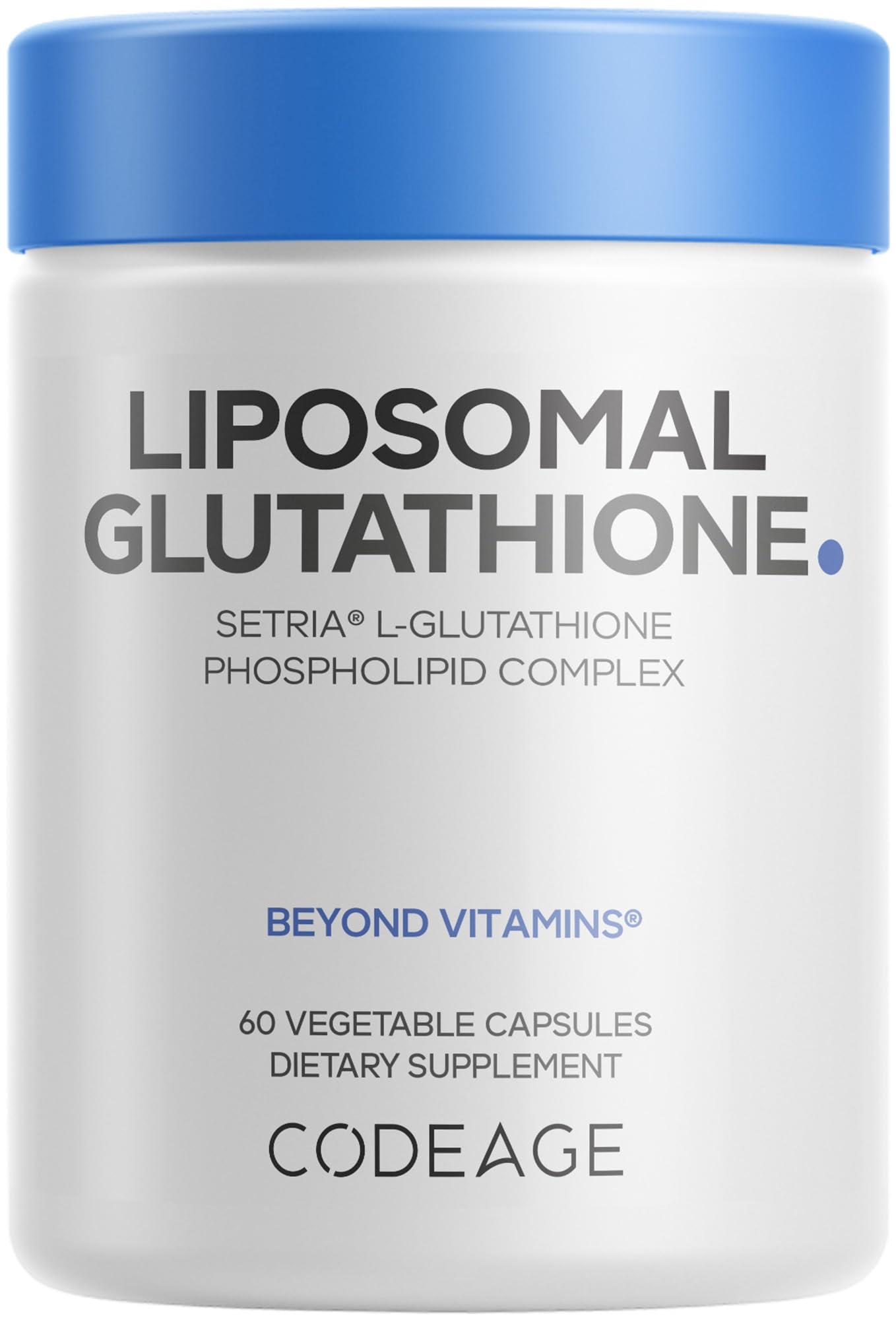 Codeage Liposomal Glutathione Supplement Capsules, 60