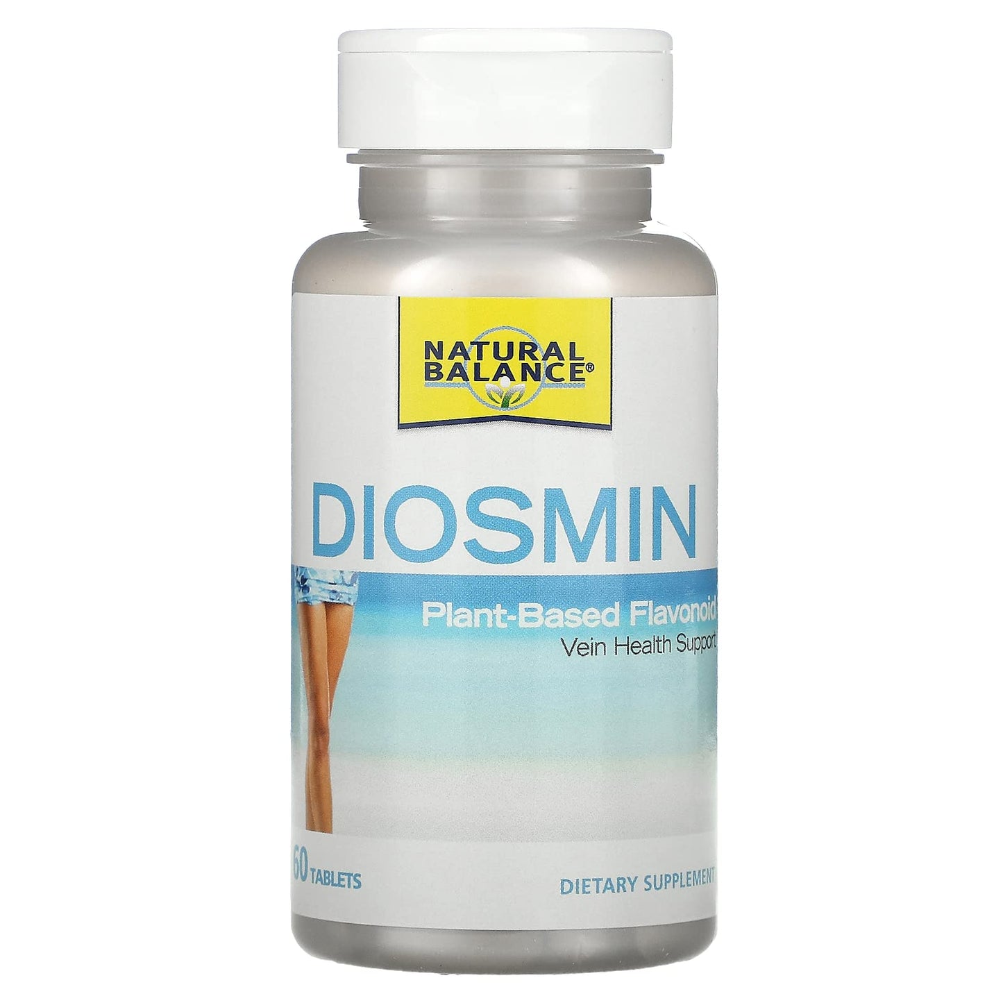 Natural Balance Diosmin 500mg Hesperidin Blood Circulation Tablets, 60 Count