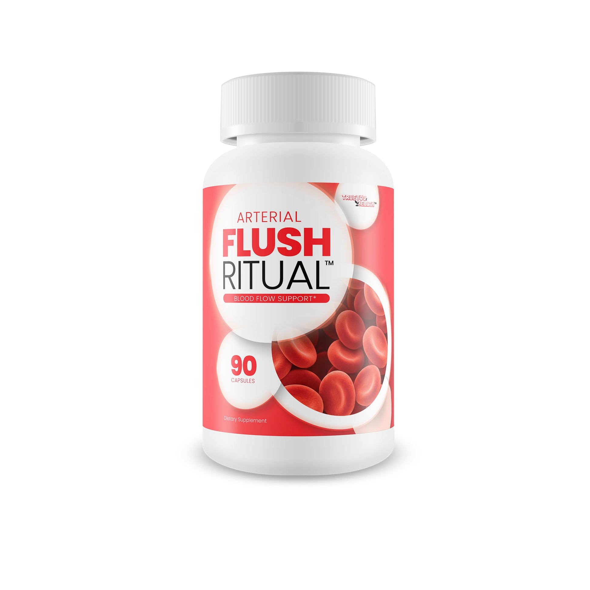 True You Health Arterial Flush Ritual Blood Flow Support Capsules 90 Count