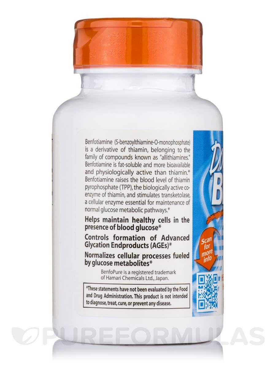 Doctor's Best Best Benfotiamine (150 mg) 120 Capsules