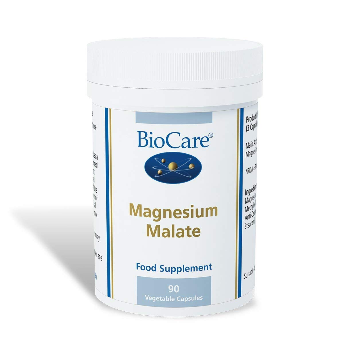 BIOCARE Magnesium Malate Vegi Capsules, 3 Pack