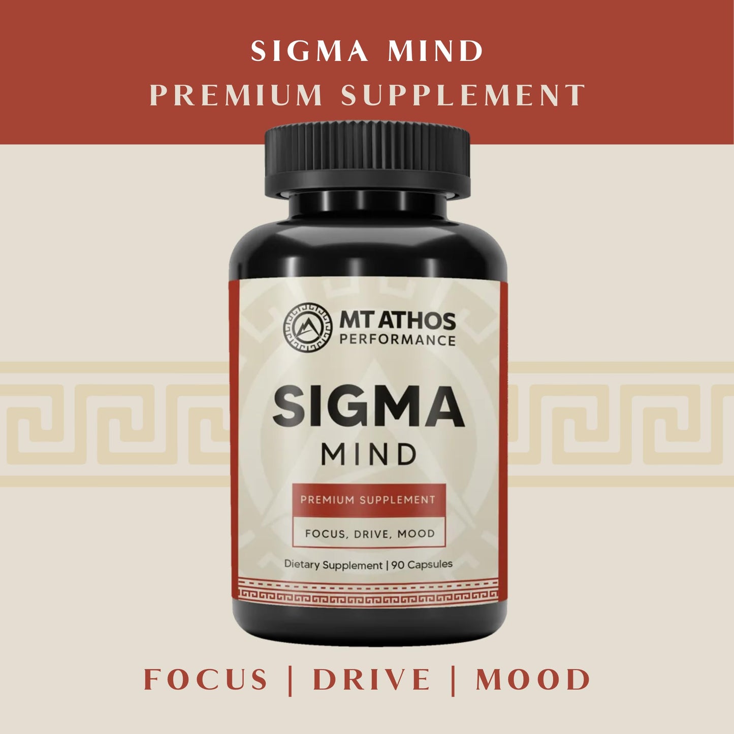 Mt. Athos Performance Sigma Mind Capsule 90 Count