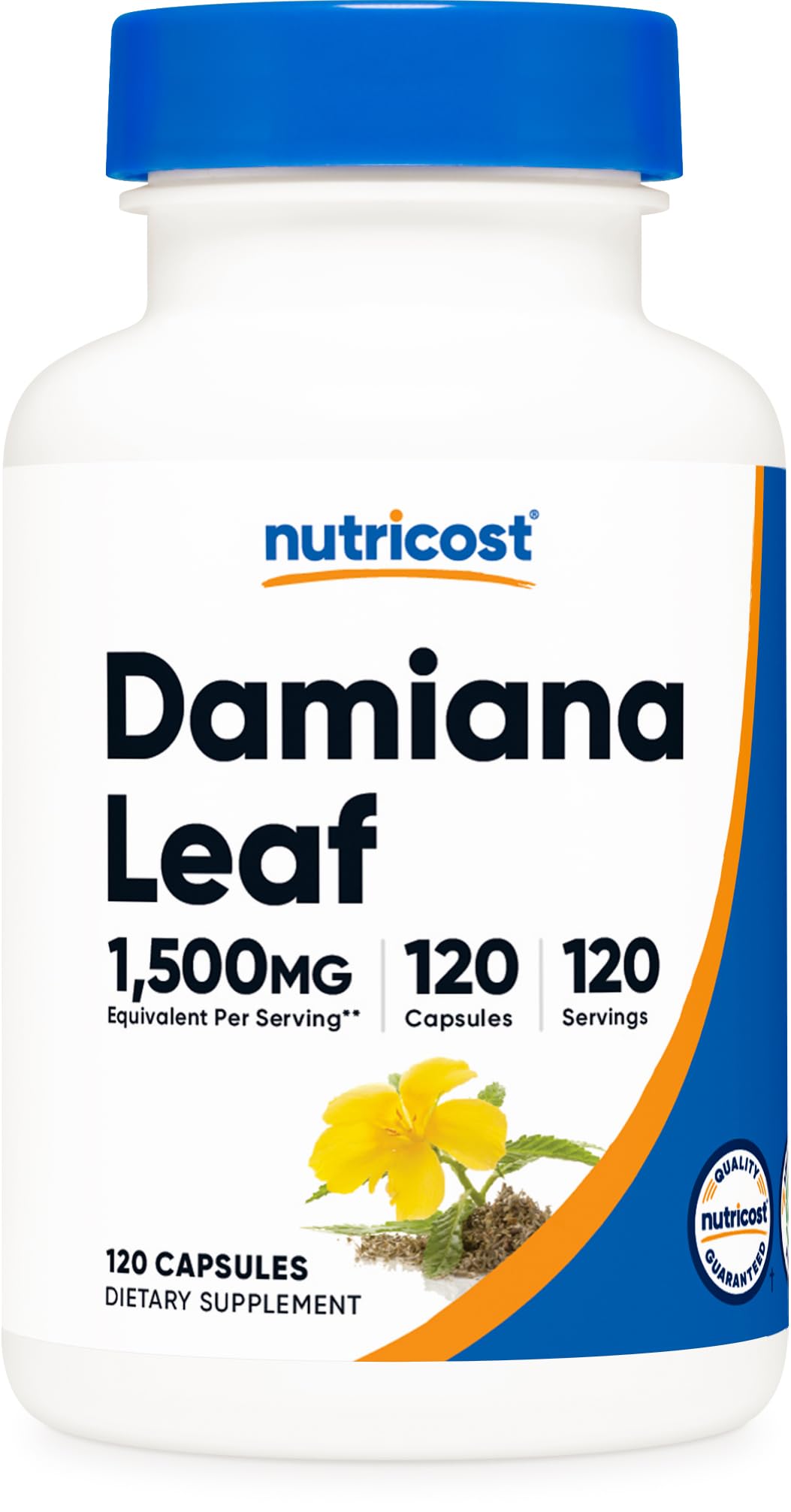 Nutricost Damiana Leaf Extract Capsule 120 Count