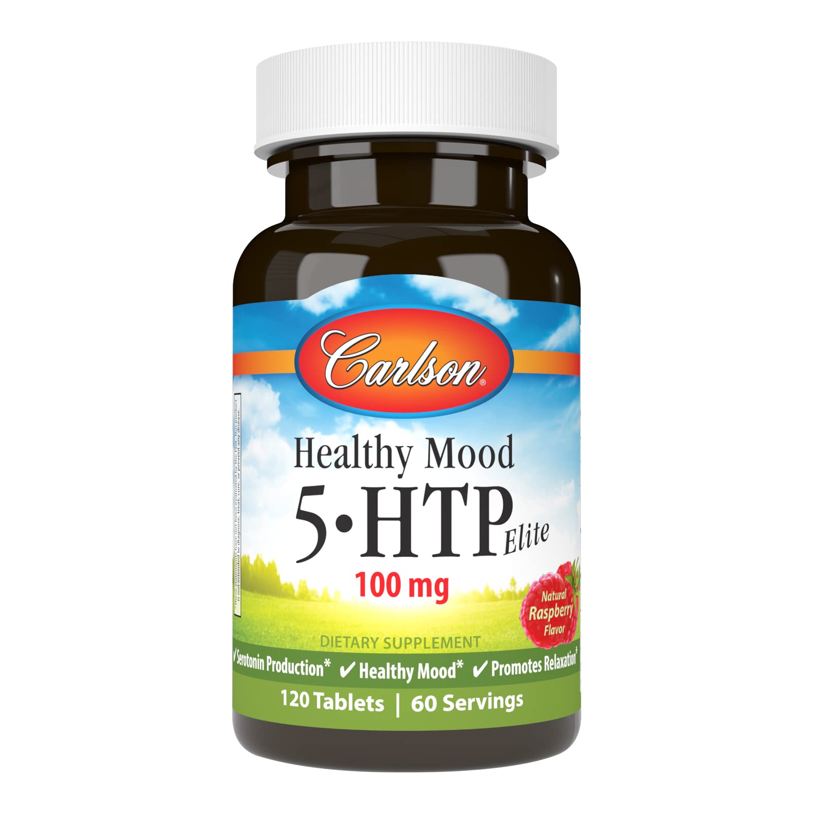 Carlson Healthy Mood 5-HTP Elite 100 mg 120 Tablets