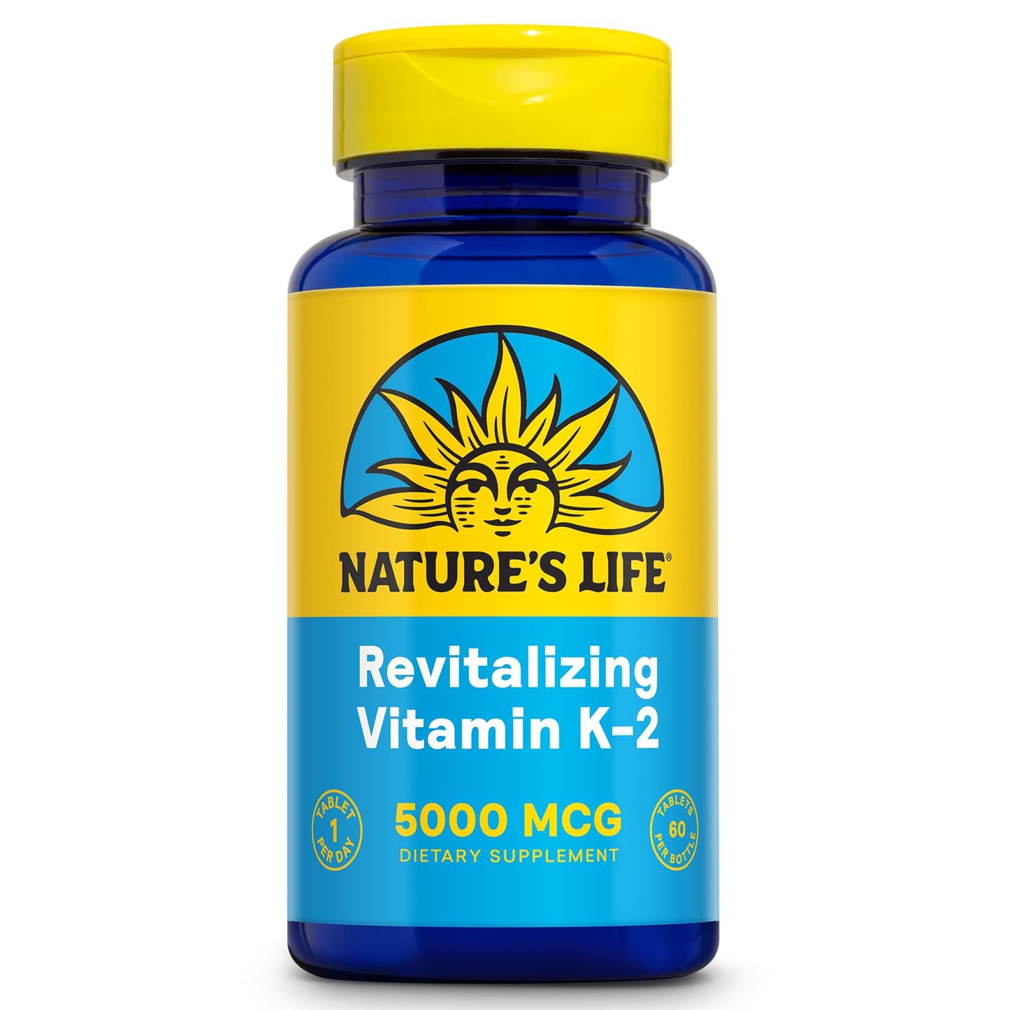Nature's Life Revitalizing Vitamin K2 60 Tablets
