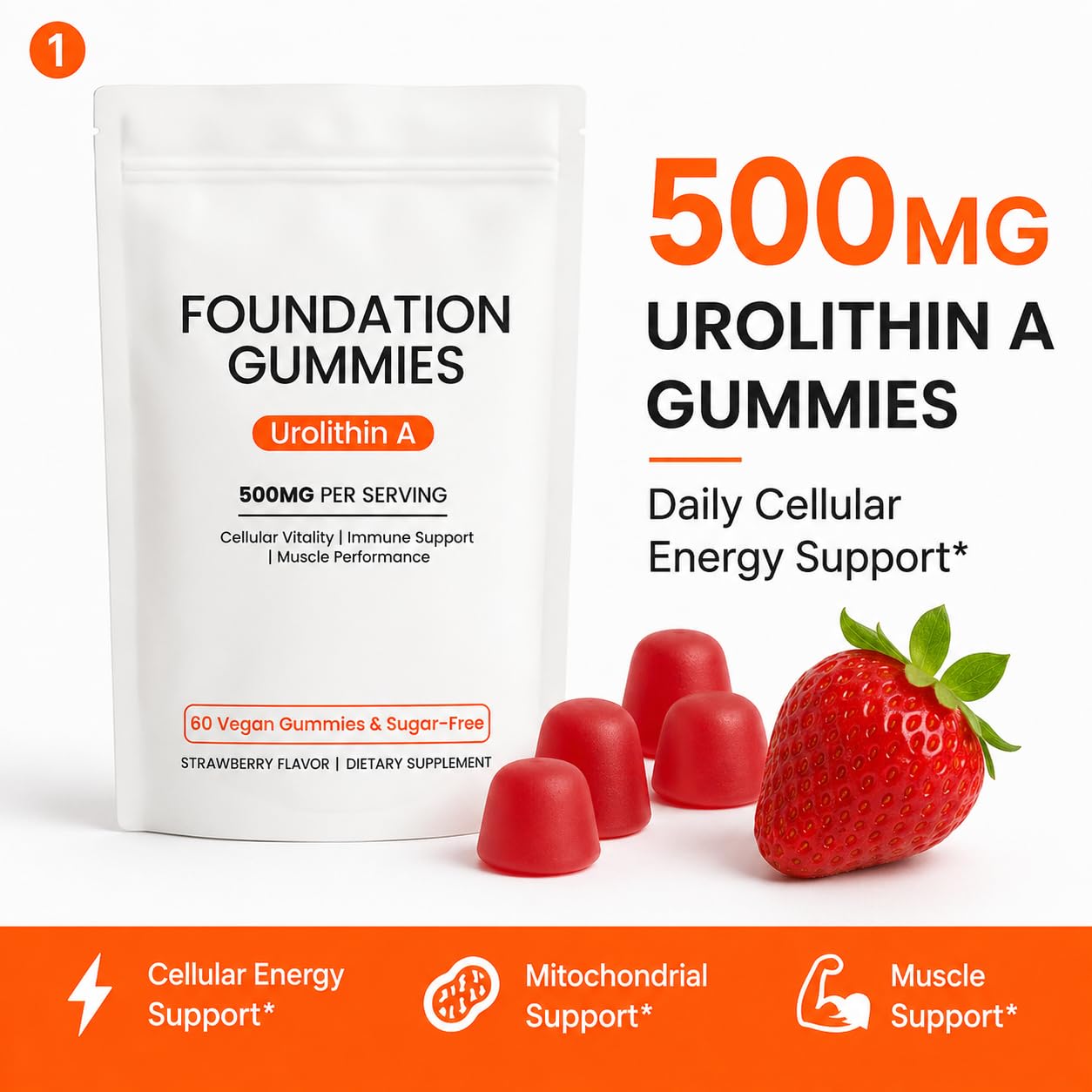 Pwkvsn Foundation Gummies 60 Count