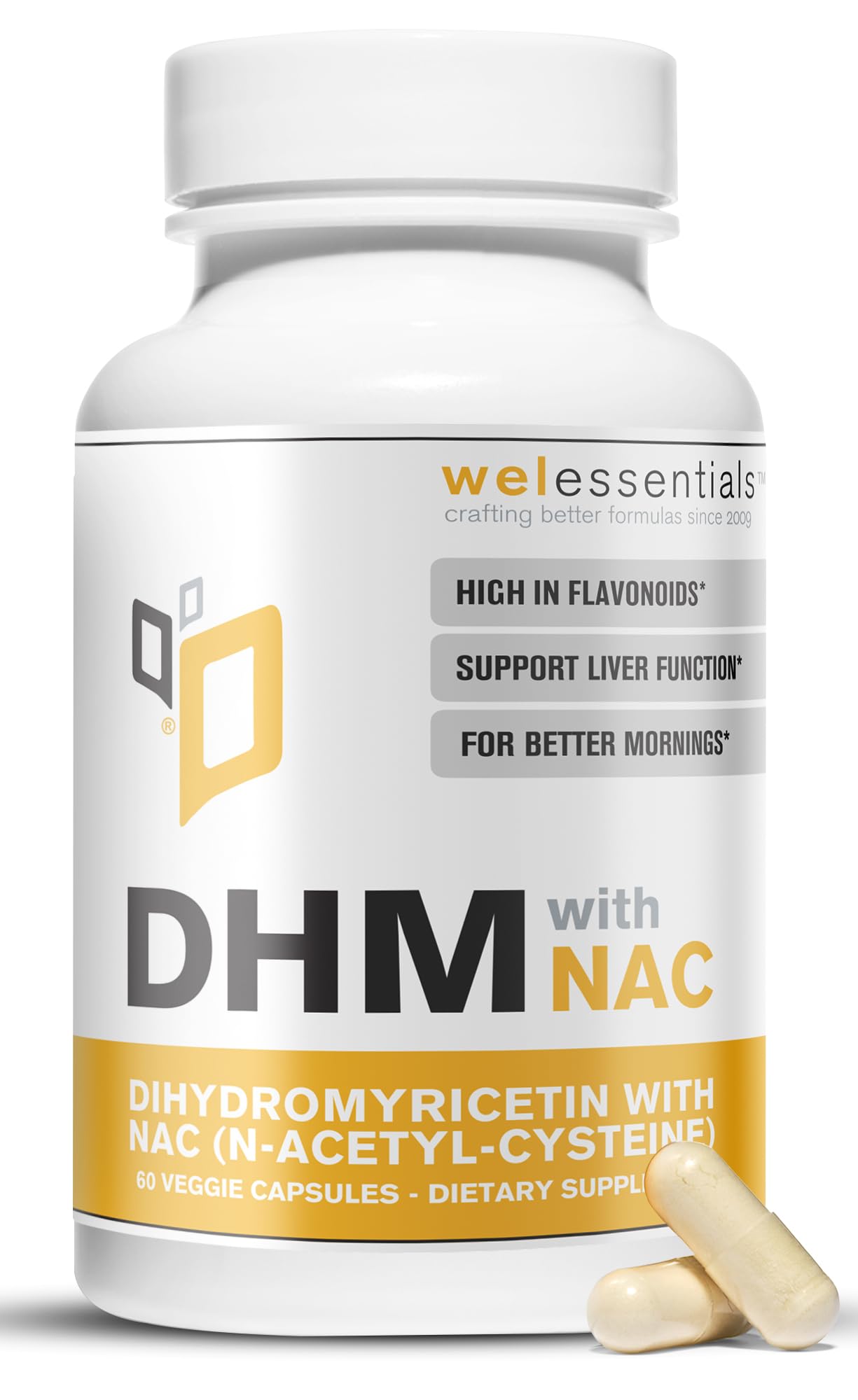 drinkwel DHM with NAC 60 Capsules