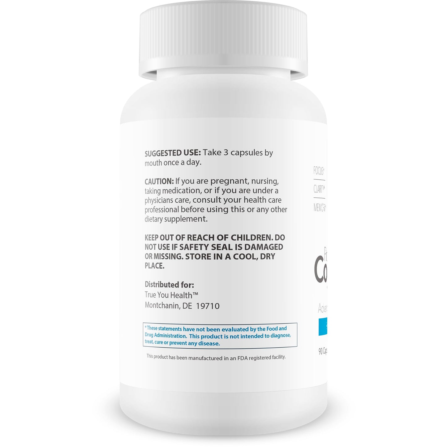 Generic Pro Cogni Boost Brain Supplement Capsule, 90 Capsules