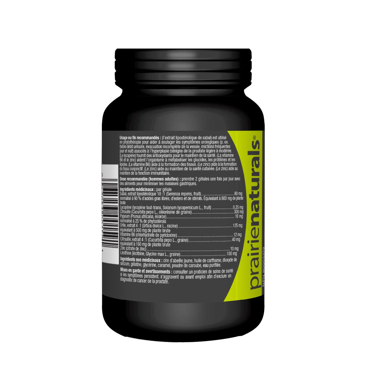 Prairie Naturals Prost Force Prostate Support for Men Softgels, 120 Count