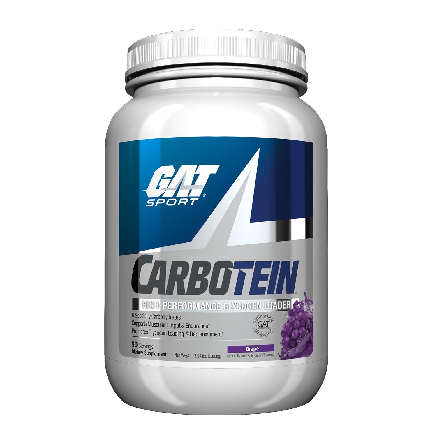 GAT SPORT Carbotein Grape Powder 10.9 Ounce