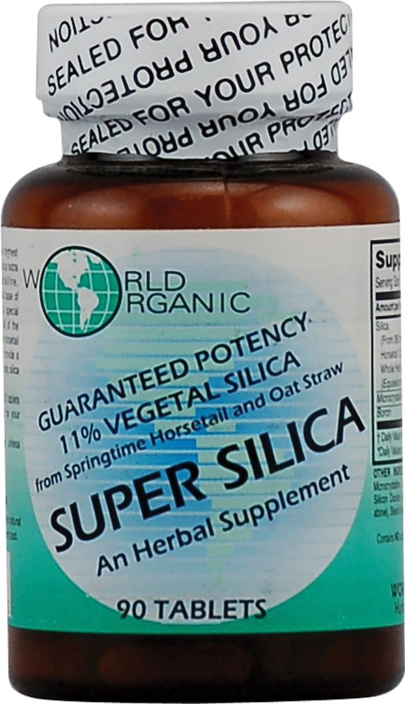 World Organic Super Silica 90 Tablets