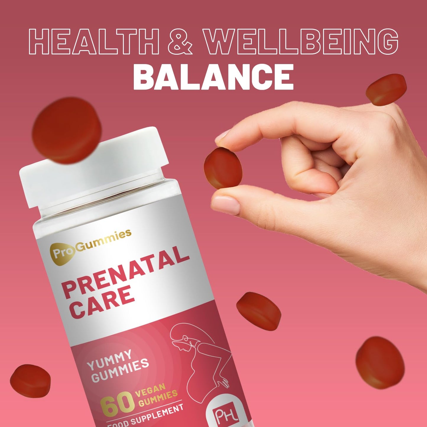 PH PROWISE Healthcare Prenatal Care Gummies Gummy 60