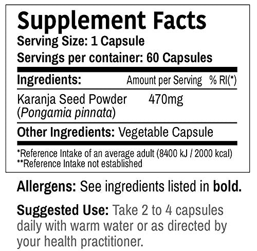 DR WAKDE'S Karanja Capsules 1 Count