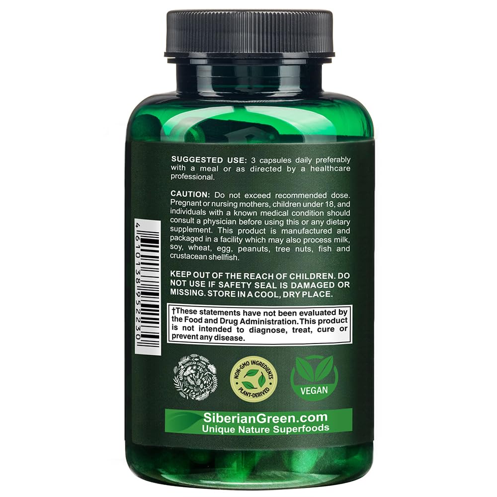 Siberian Wild Rhodiola Rosea 1050mg Capsules 90 Count
