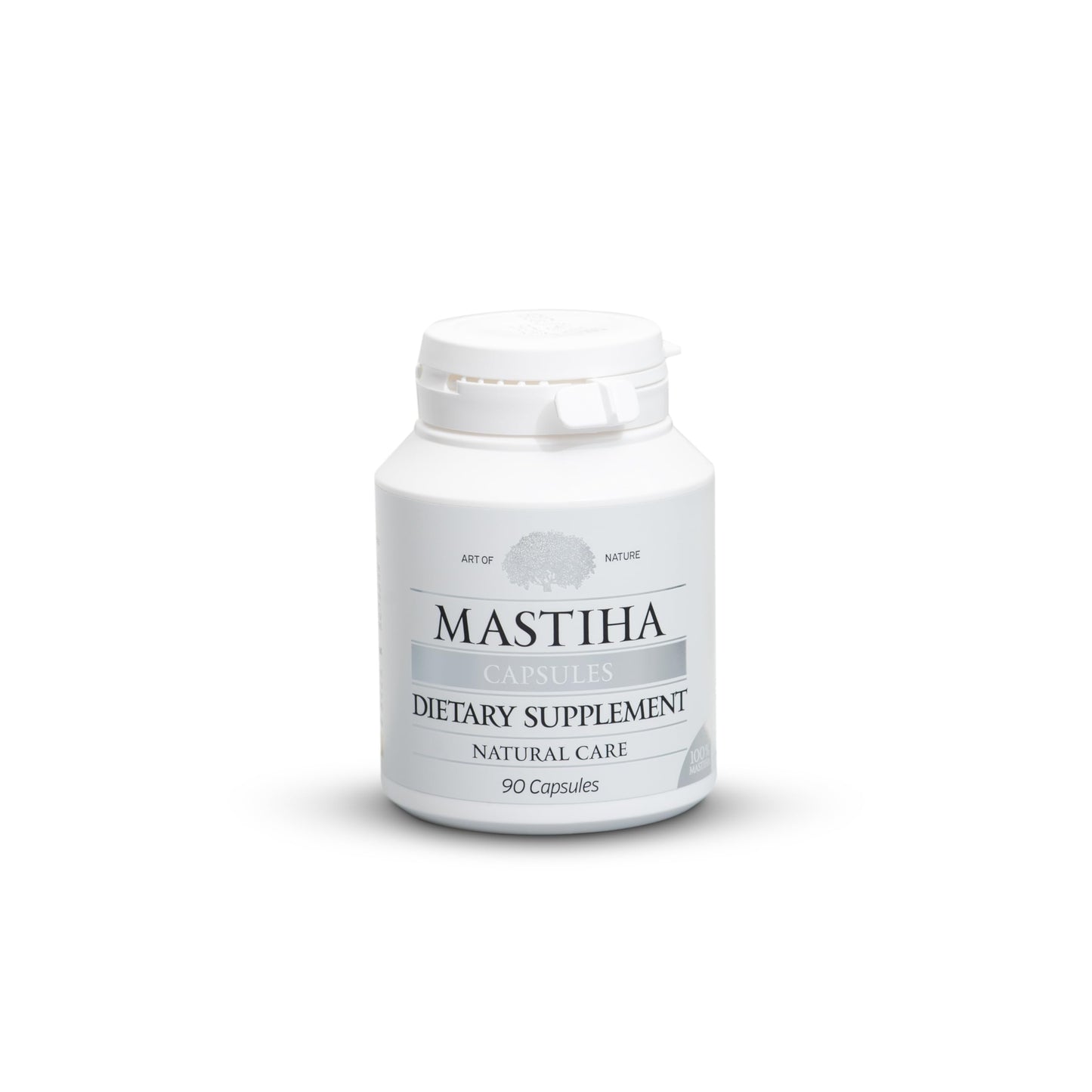 ART OF NATURE MASTIHA 100% Pure Chios Mastiha Mastic Gum Capsules 350mg – 90 Count