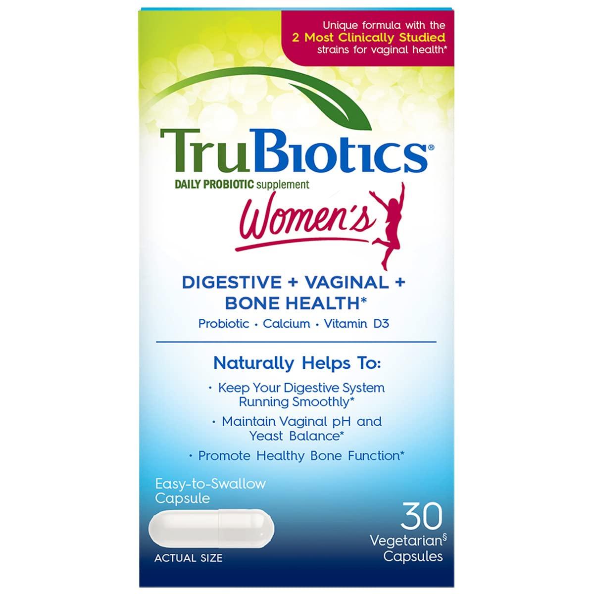 TruBiotics Probiotic for Women Capsule 30 Count