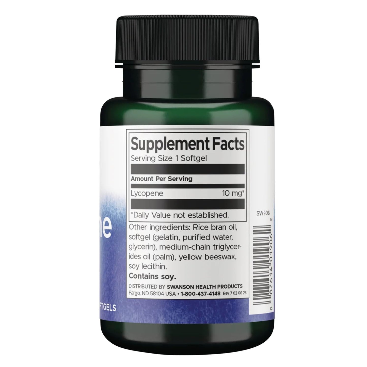 Swanson Lycopene 10 mg Softgels, 240 Count