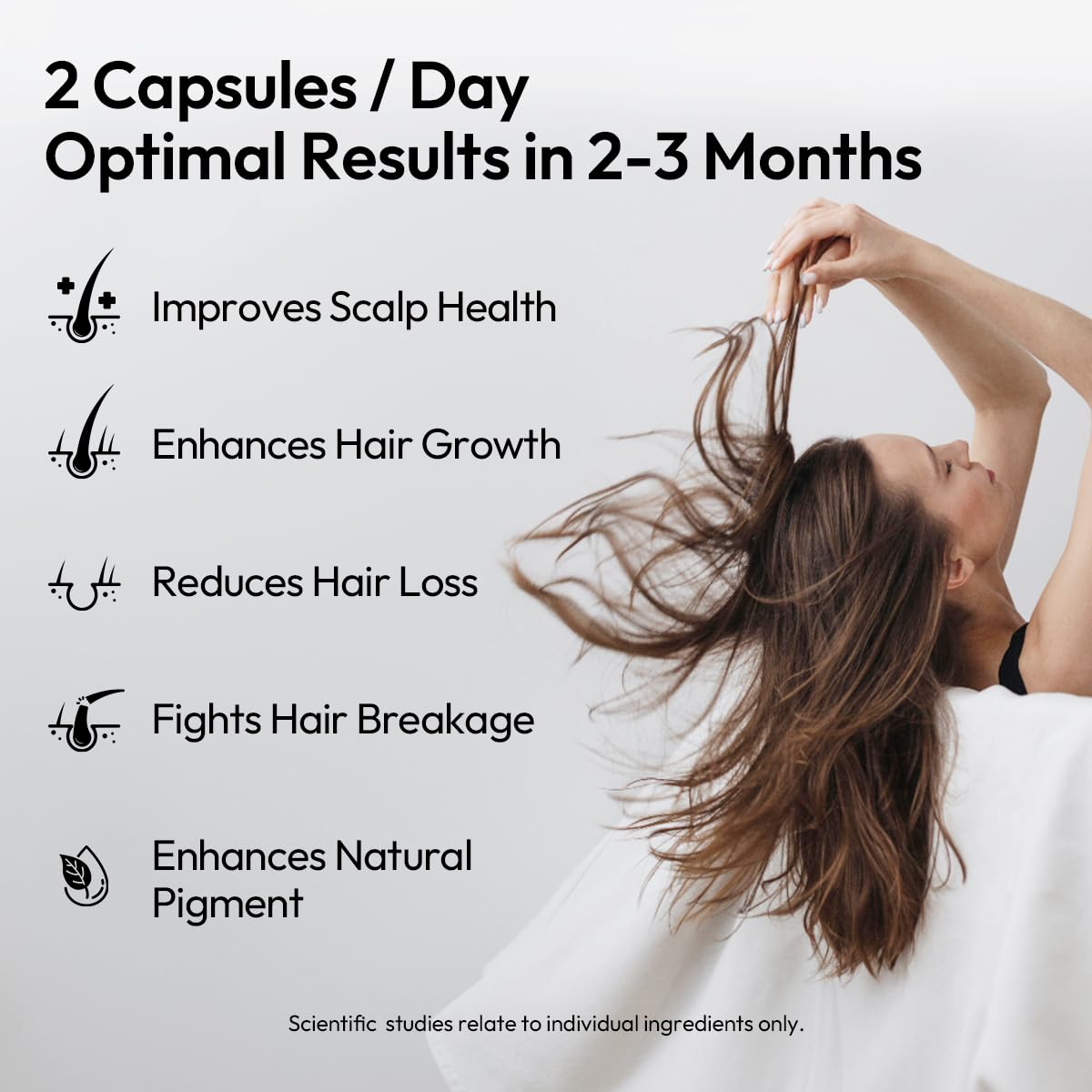 BIGVITA Hair Growth Supplement Capsule 60 Count
