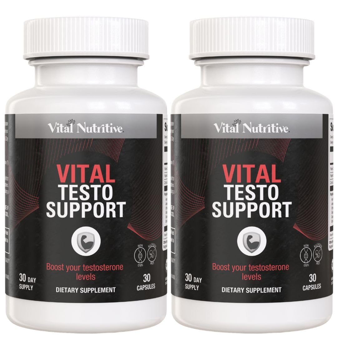 VITAL NUTRITIVE Vital Testo Support Capsule, 60 Capsules
