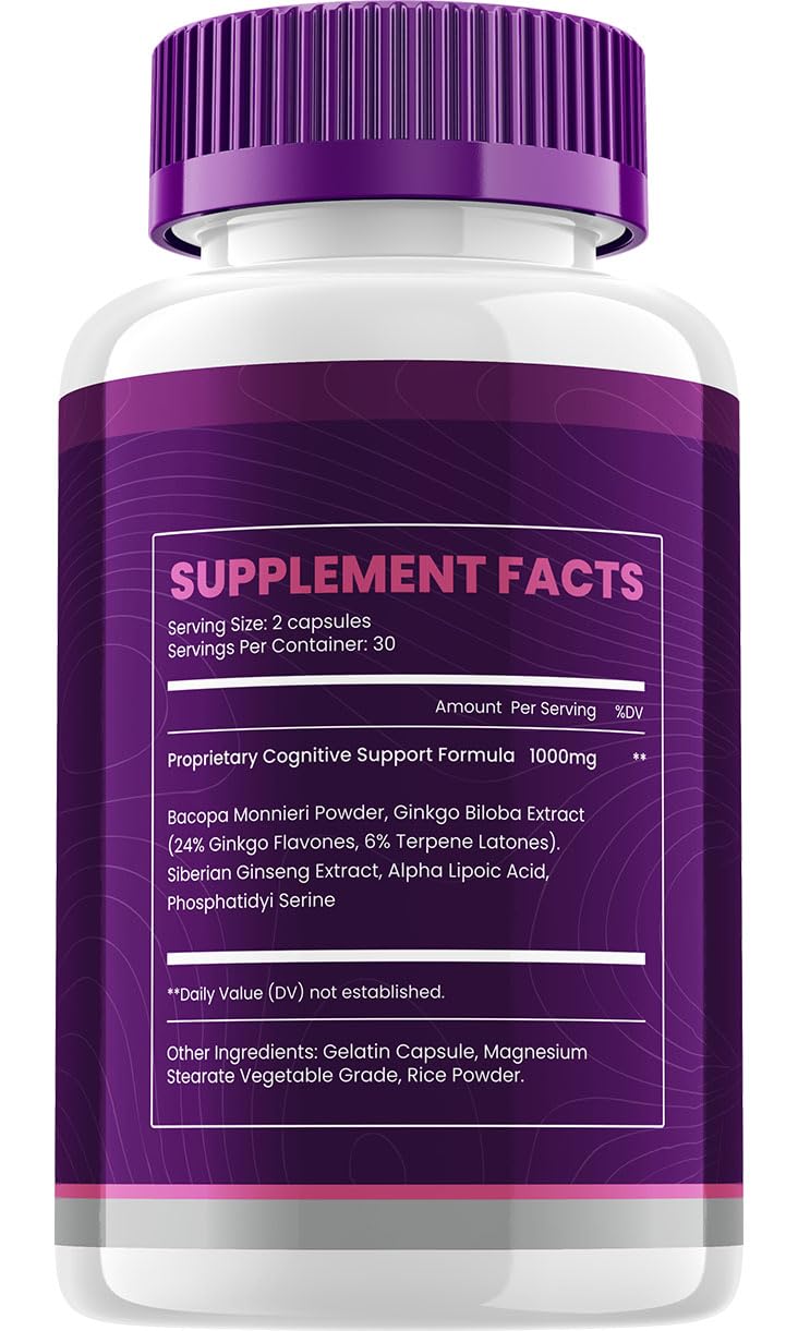 Indelo Cetacondor Health & Brain Support – Cetacondor Advanced Nootropic Formula All-Natural Focus Supplement, Capsules, 60 Capsules