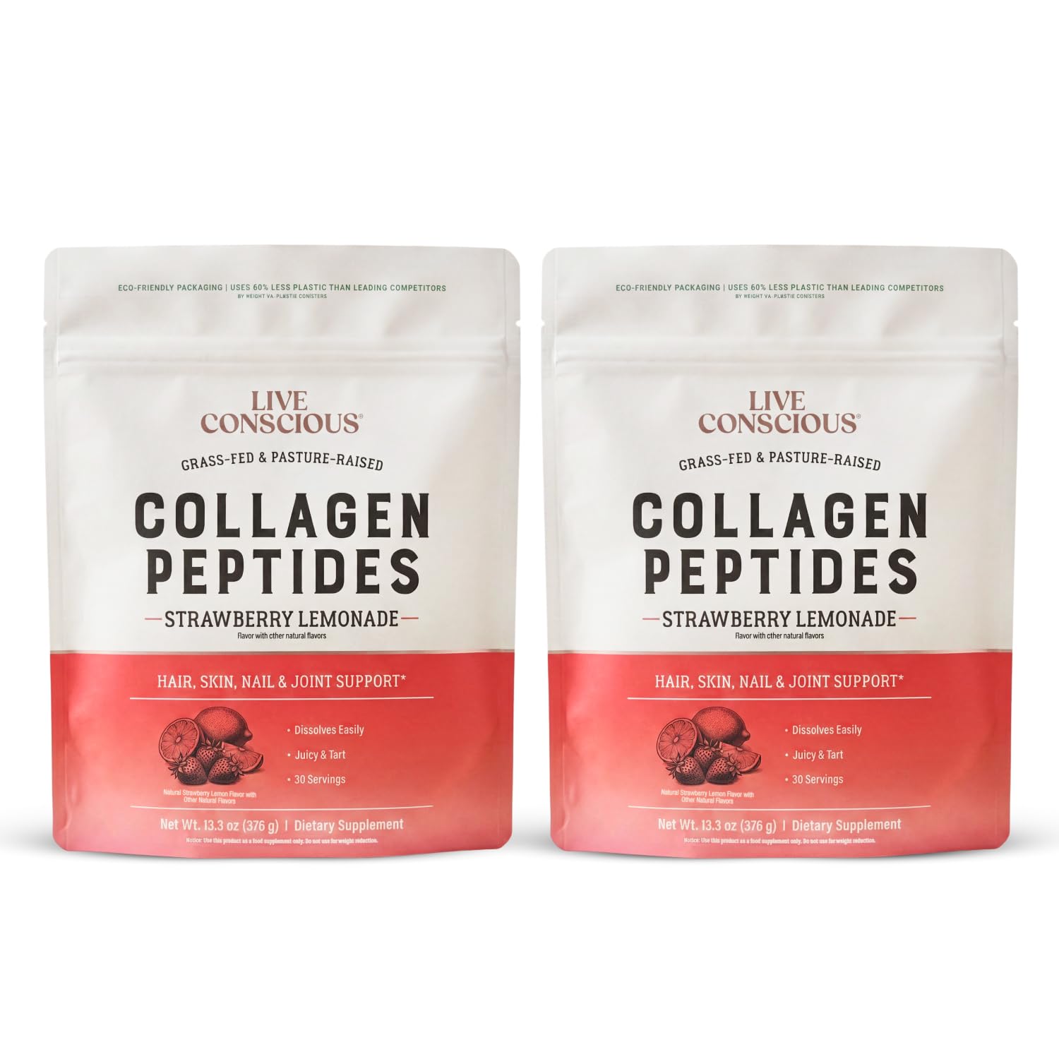 Live Conscious Collagen Peptides Powder 25.6