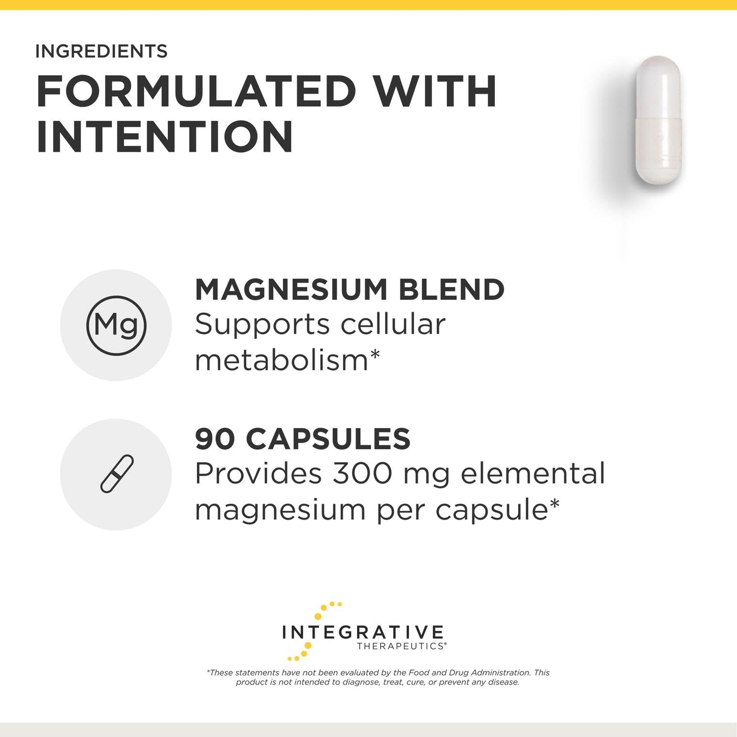 Integrative Therapeutics Tri-Magnesium Capsules 180 Capsules