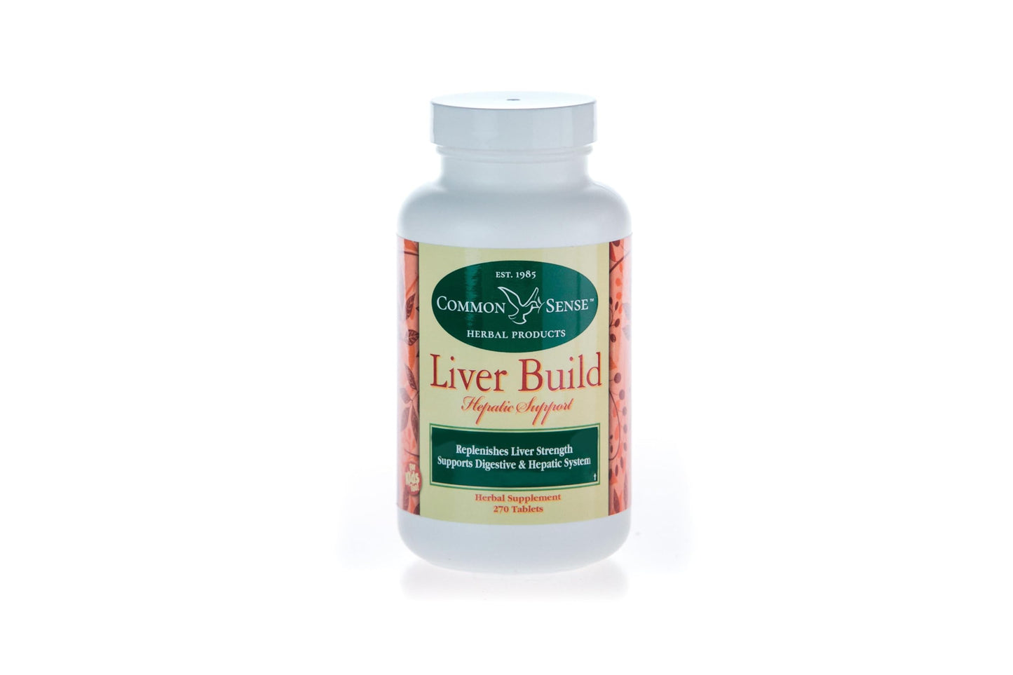 Common Sense Herbal Products Liver Build: Hepatic Support, 270 Tablets