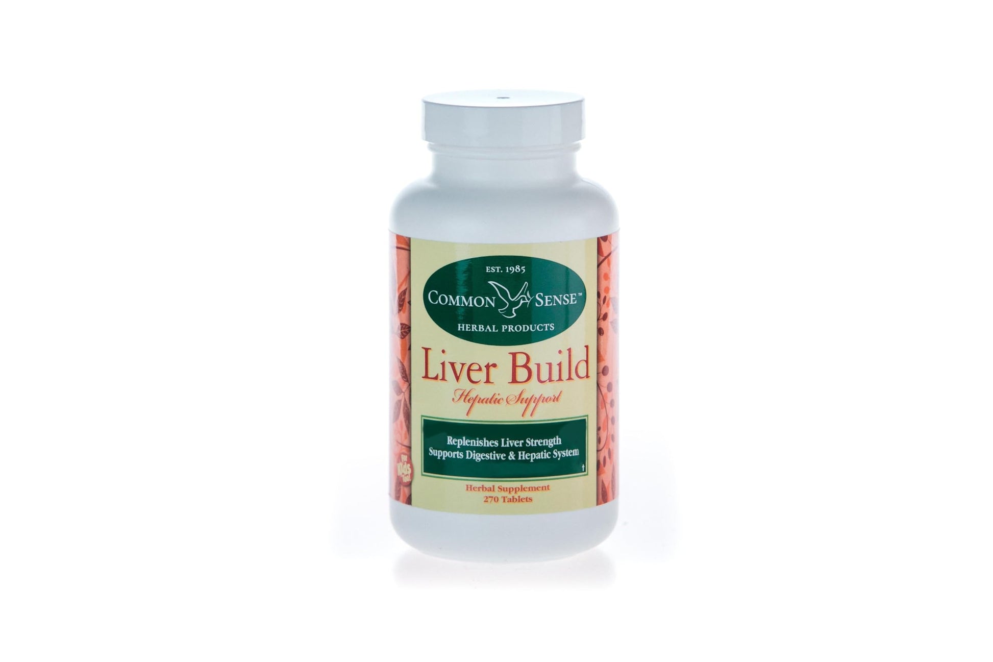 Common Sense Herbal Products Liver Build: Hepatic Support, 270 Tablets