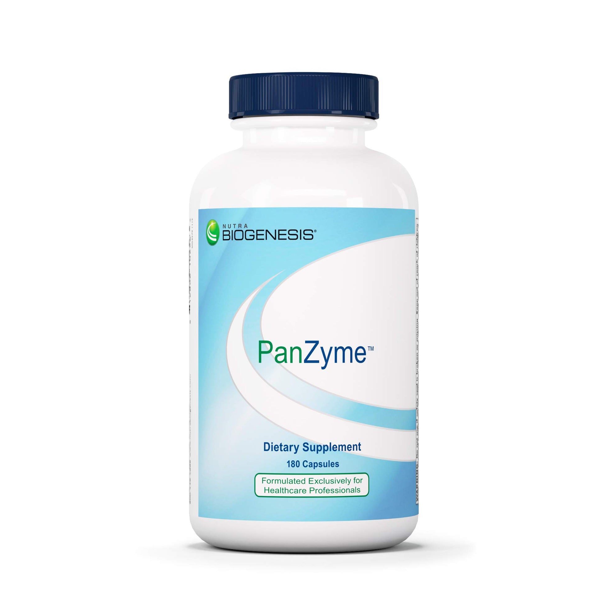 Nutra BioGenesis PanZyme Betaine HCl with Pepsin, Pancreatin, Lipase and Protease, Cellular Energy, Nervous System and Metabolic Health Support, 180 Capsules