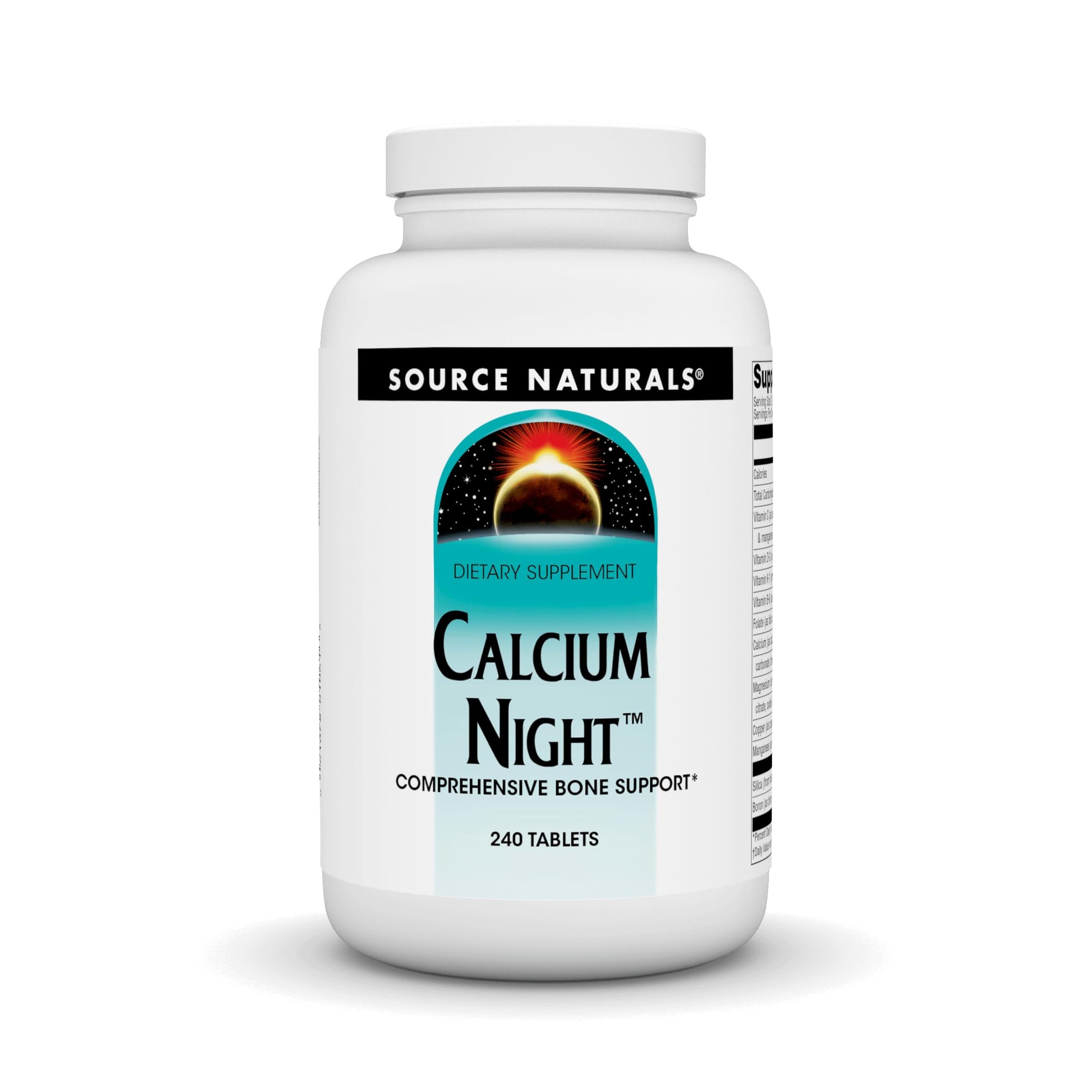 Source Naturals Calcium Night Tablets 240