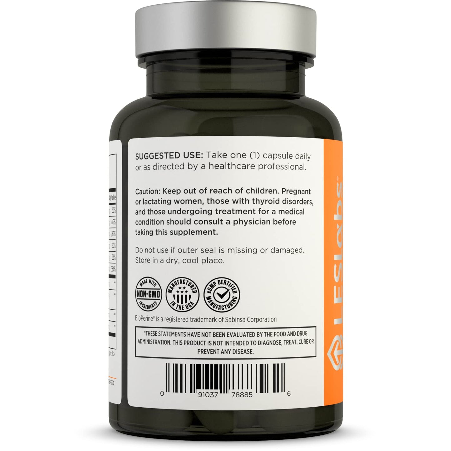 LES Labs Thyroid Support Capsule, 60 Capsules