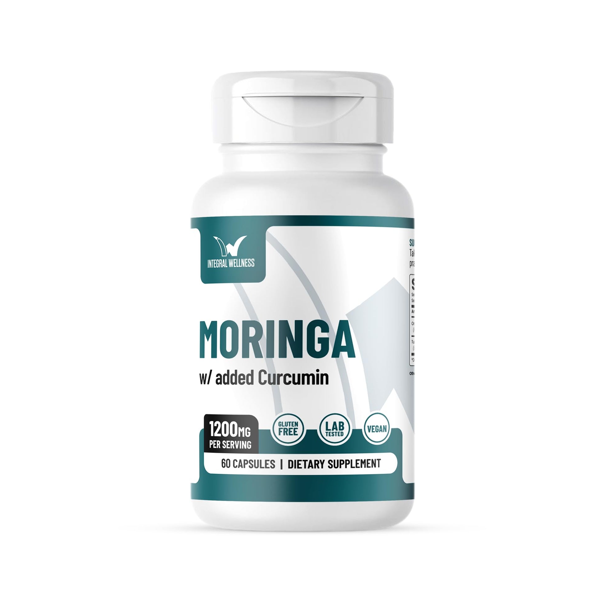 Integral Wellness Moringa w/Curcumin Capsules, 60 Capsules