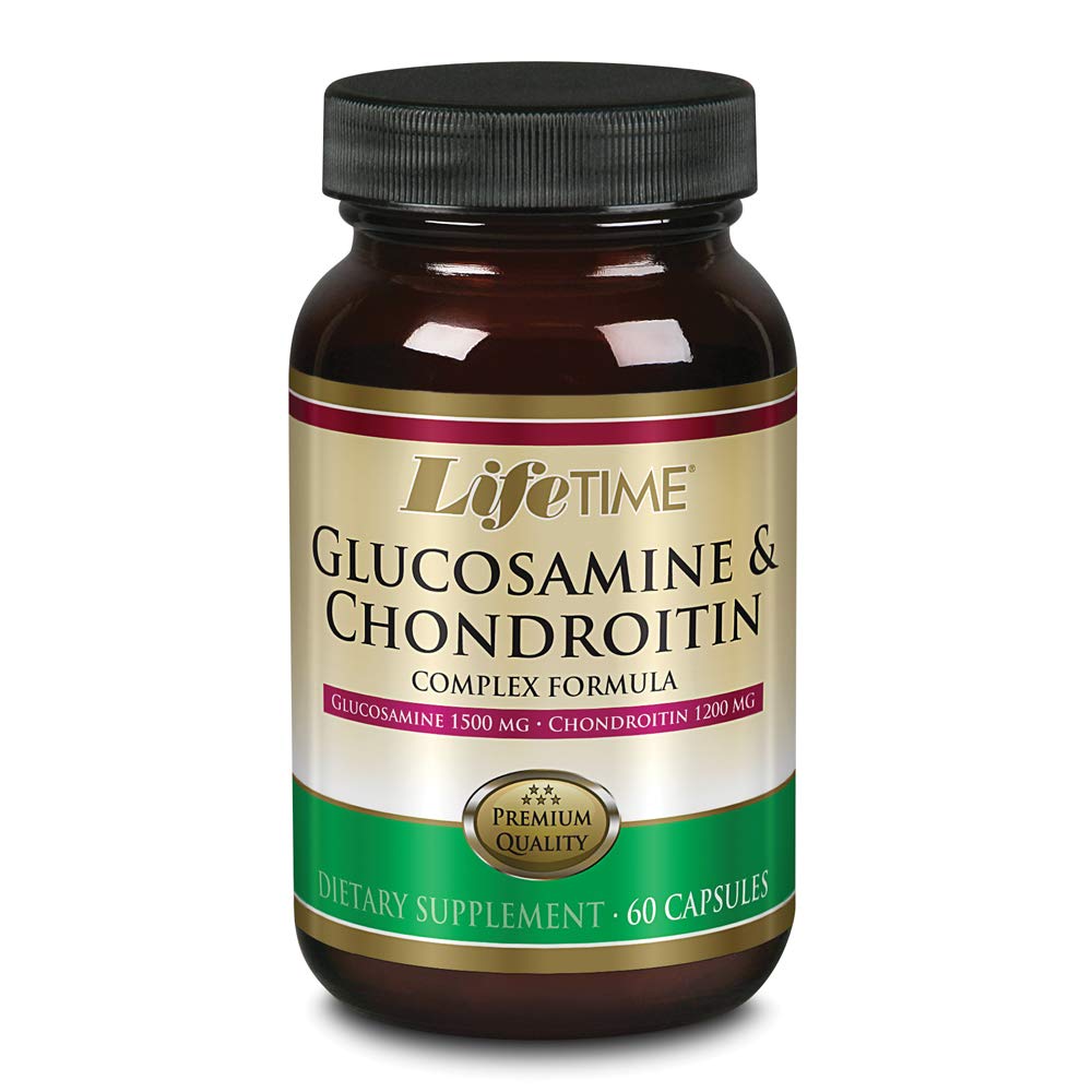LIFETIME Glucosamine Chondroitin Complex Capsules, 60 Count