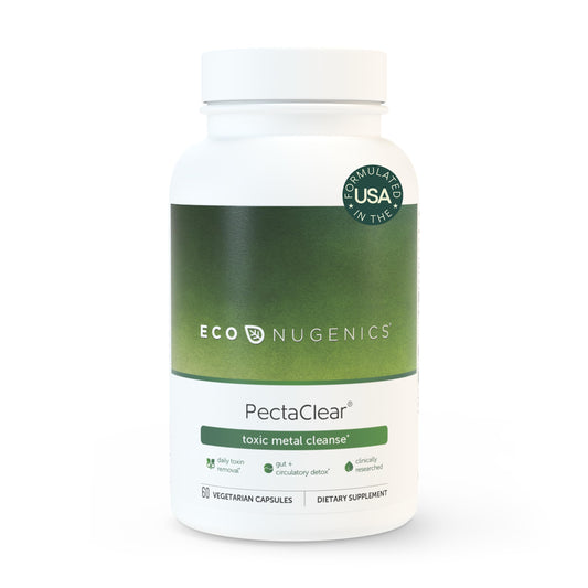 EcoNugenics PectaClear Detox Capsule, 60 Capsules