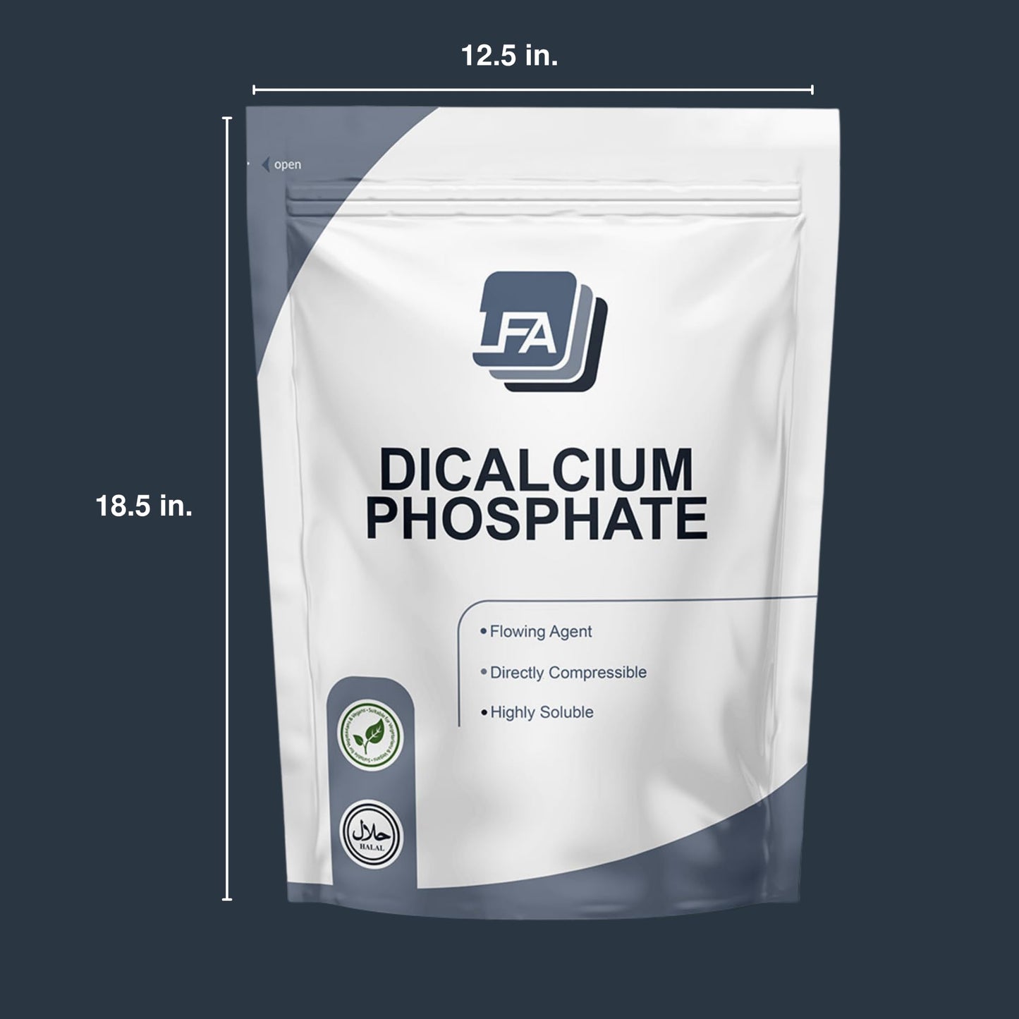 LFA Tablet Presses Dicalcium Phosphate Dihydrate DCPD Powder, 11 lb