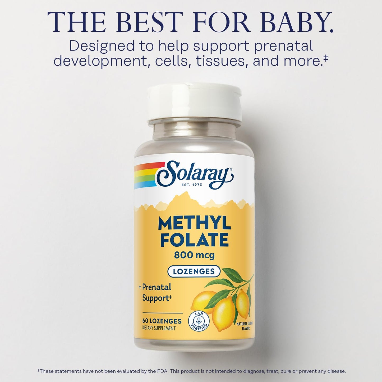 Solaray Methyl Folate Lozenge 60