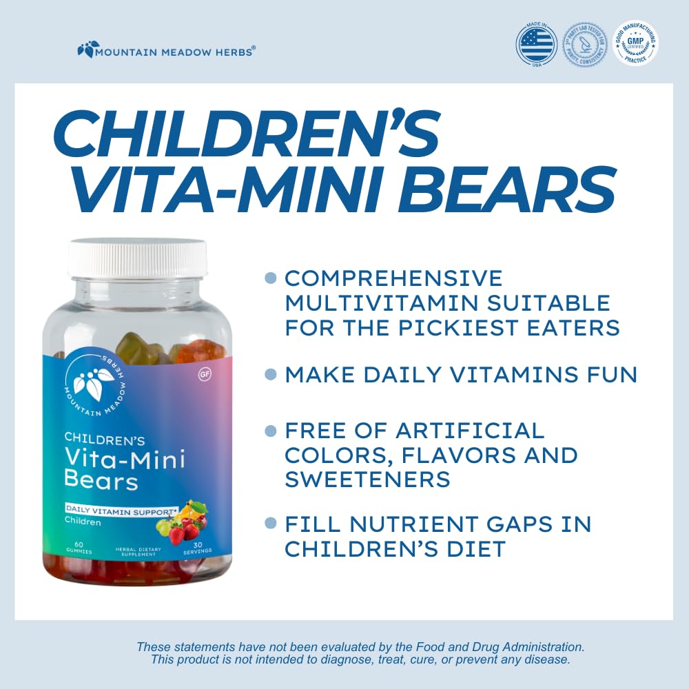 Mountain Meadow Herbs Vita-Mini Bears Gummy 60 Gummies
