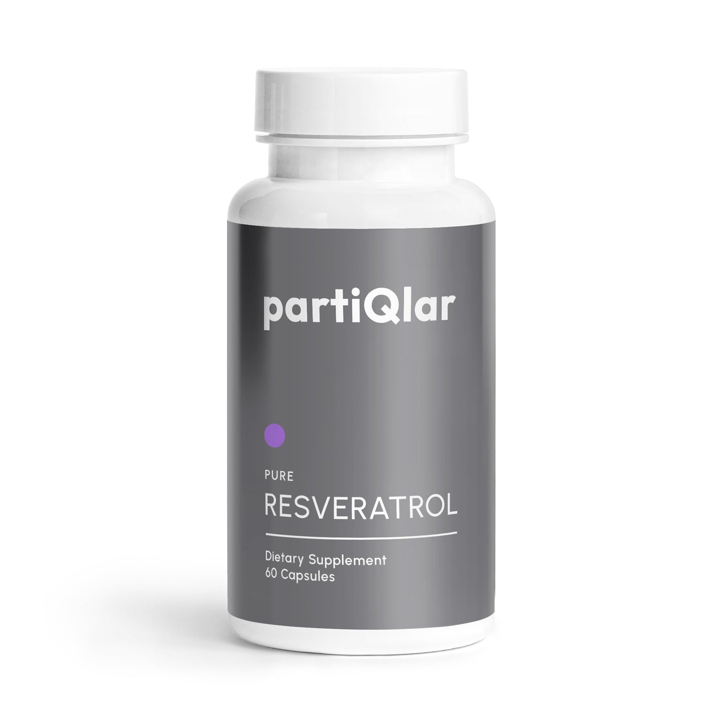 partiQlar Trans-Resveratrol 500mg Capsule 60 Veggie Capsules