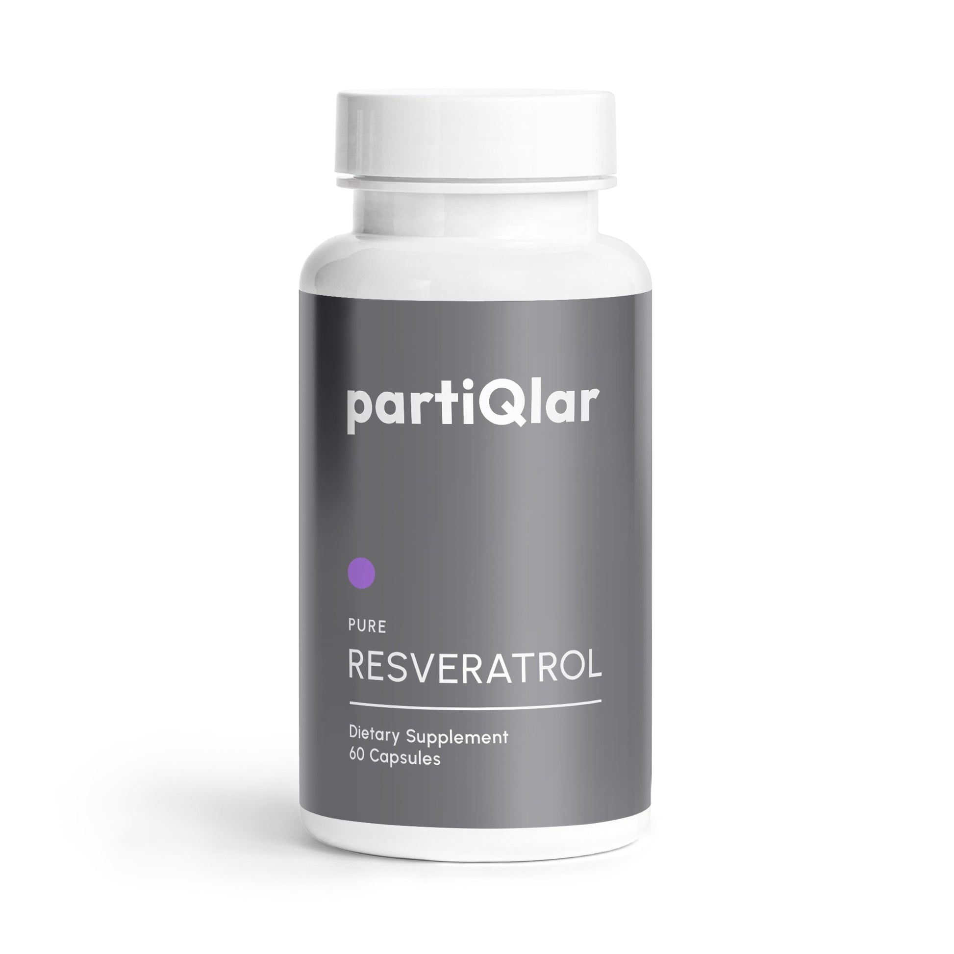 partiQlar Trans-Resveratrol 500mg Capsule 60 Veggie Capsules