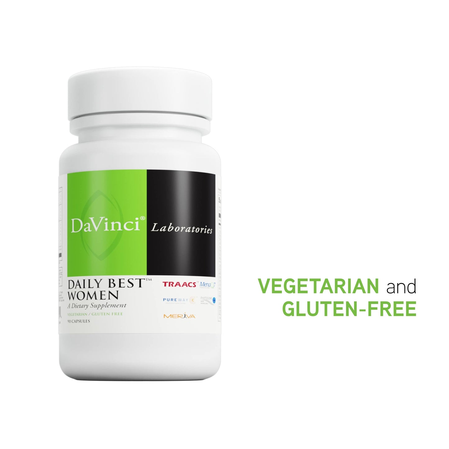 DAVINCI Daily Best Women Multivitamin Capsules, 90 Count