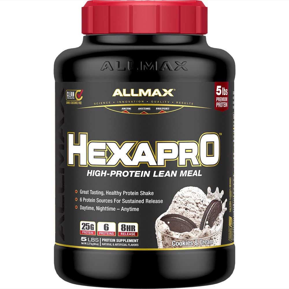 ALLMAX HEXAPRO Cookies & Cream Powder 80