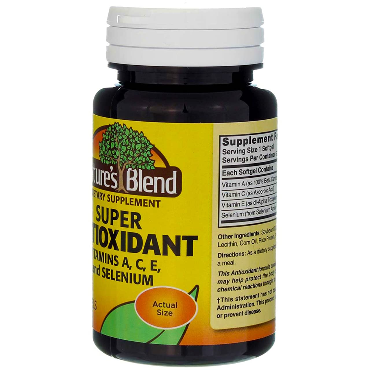 Nature's Blend Super Antioxidant Aces Softgels 60
